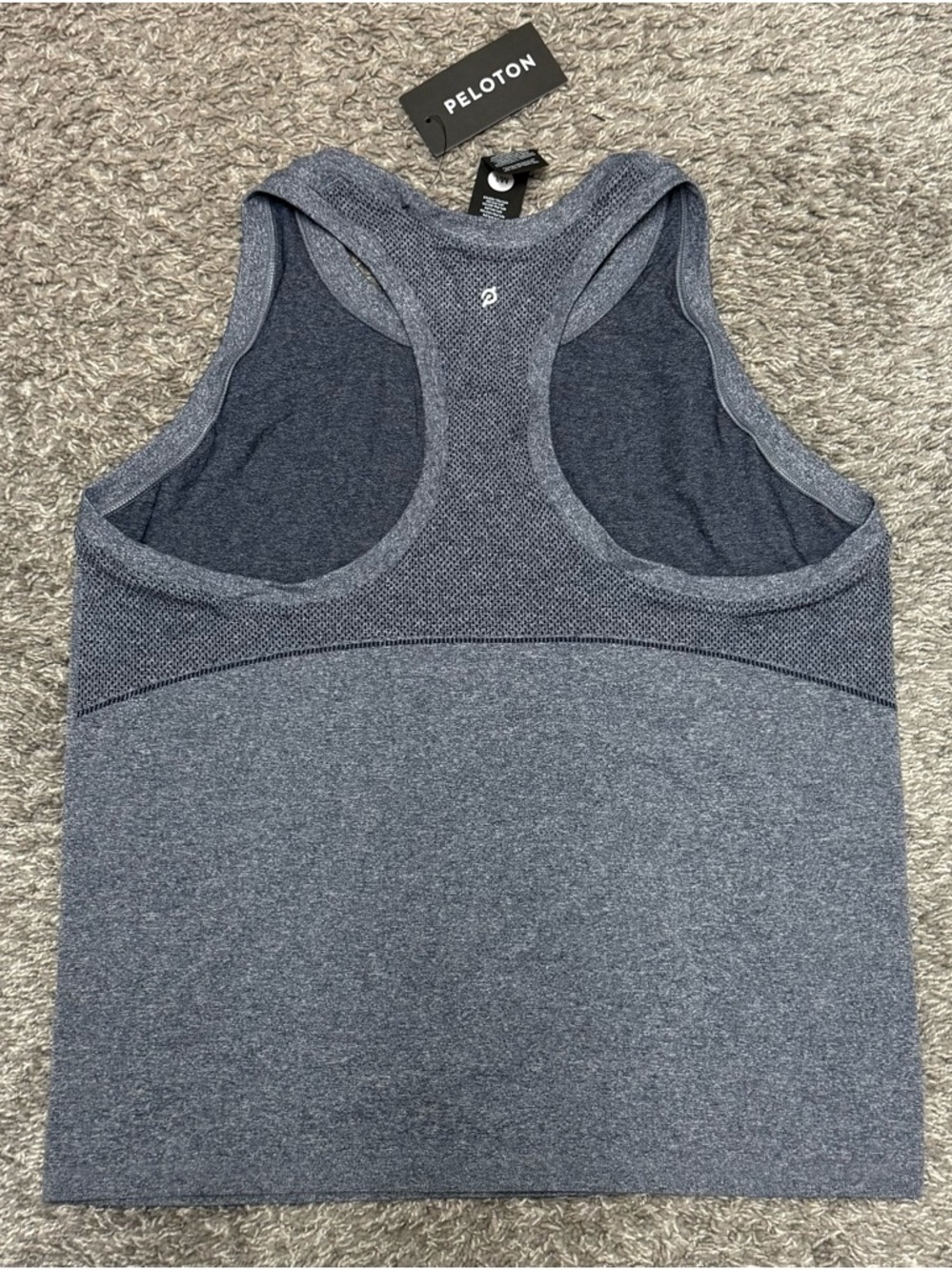 Nwt Women’s Peloton Seamless Mesh Vent Racerback Tank, Size M/L — image 2 of 2